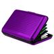 Aluminum Bank Card Holder Blocking Hard Case Wallet Solid Credit Card Anti-RFID Scanning Protect Card Holder