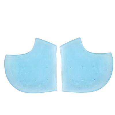 2pcs/set Silicone Gel Heel Protectors for Foot Pain Relief – Breathable and Cushioning Support for Cracked Heels, Heel Spurs, and Plantar Fasciitis