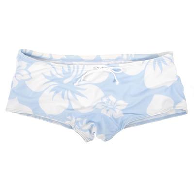 Men's Swim Shorts Swimwear Swim Briefs Print Graphic Prints Flower / Floral Breathable Soft Outdoor Casual Daily Hawaiian Stylish Black White Micro-elastic
