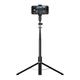 Phone Tripod Portable Adjustable Retractable Phone Holder for Outdoor Bed Selfies / Vlogging / Live Streaming Compatible with Tablet All Mobile Phone Phone Accessory