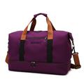 Men's Women's Handbag Shoulder Bag Gym Bag Duffle Bag Hiking Daypacks Oxford Cloth Outdoor Holiday Travel Zipper Adjustable Large Capacity Waterproof Solid Color Black Blue Purple