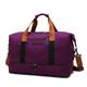 Men's Women's Handbag Shoulder Bag Gym Bag Duffle Bag Hiking Daypacks Oxford Cloth Outdoor Holiday Travel Zipper Adjustable Large Capacity Waterproof Solid Color Black Blue Purple