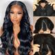 V Part Wig Human Hair Body Wave Wigs Upgrade U Part Wigs Brazilian Virgin Human Hair wigs for Black Women Full Head Clip In Half Wig V Shape Wigs No Leave Out Lace Front Wigs 150% Density