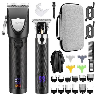 Professional Hair Clippers Cordless Hair Clippers For Men Barber Salon Hair Trimmer Clippers For Hair Cutting Kit Professional Electric Men's Hair Clippers Grooming Kit