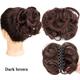 wig hair ring female grab clip hair bag ball head coil hair pull flower short curly hair clip-type flower bud head fluffy big hair ring