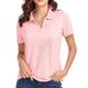 Polo T shirt Tee Women's Black White Pink Solid Color Basic Daily Daily Shirt Collar Regular Fit S