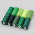10 Spools Sewing Threads Kits 400 Yards/ Spool Polyester Thread Quilting 402 Thread Assortment for Hand Machine Sewing Embroidery