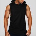 Men's Tank Top Vest Top Undershirt Sleeveless Hoodie Plain Hooded Sport Daily Sleeveless Clothing Apparel Fashion Classic Casual Workout