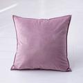 Decorative Toss Pillows 1 Pc Luxury Velvet Solid Color Pillow Case Cover Living room Bedroom Sofa Cushion Cover Outdoor Cushion for Sofa Couch Bed Chair Pink Blue Sage Green Purple