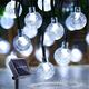 Solar Bulb String Lights Outdoor 50 LEDs 7m Crystal Ball Solar Light 6.5m 30 Leds Outdoor IP65 Waterproof 8 Models String Fairy Lamps Solar Garden Garlands Christmas Decoration