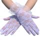 Women's Gloves Lace Gloves Wedding Party Evening Gift Polyester Simple Bridal Gloves Sexy 1 Pair