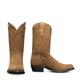 Men's Cowboy Western Boots Work Boots Casual Daily PU Breathable Warm Non-slipping Mid-Calf Boots Khaki Gray Coffee Winter