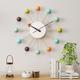 Large Wall Clock Metal Decorative Silent Non-Ticking Big Clocks Modern Home Decorations for Living RoomBedroomDining Room Office