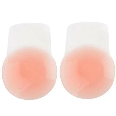 A Pair Nude Sticky Breast Lift Pasties - Adhesive Breast Tape for Women - Increase Breast Size and Shape - Comfortable and Discreet