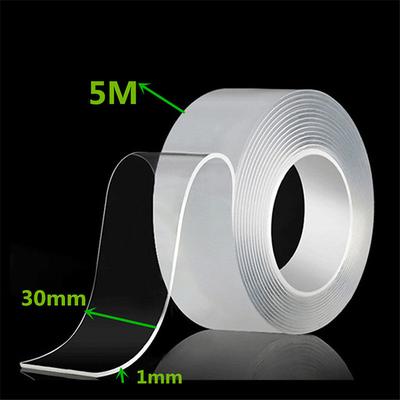 1pc Waterproof Transparent Double Sided Nano Tape Reuse Home Tapes Adhesives Porcelain wood metal plastic Super Glue