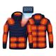 21/9/4 Areas Heated Jacket For Men Women USB Electric Heating Jackets Winter Outdoor Warm Sports Thermal Parka Coat Vest for Hunting Hiking Camping Fishing