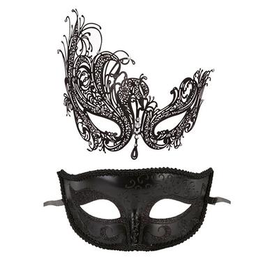 Couple's Venetian Masks Set Masquerade Ball Mask Carnival Mardi Gras Prom Mask Masquerade Party Masks