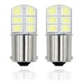 2PCS/lot 1156 P21W LED BA15S led 5050 12smd car led Bulbs lamp For Turn Signal Light brake Stop Parking DRL Light white light No error 12v