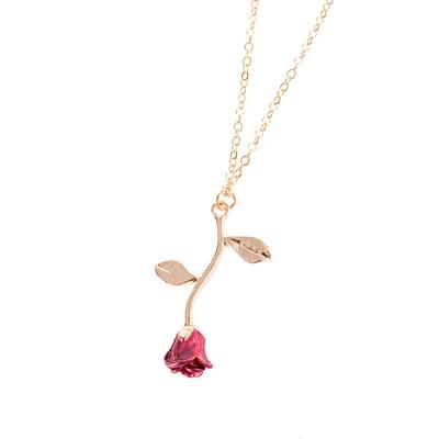 Women's necklace Chic Modern Street Rose Necklaces / Gold / Silver / Fall / Winter / Spring