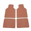 4pcs Car Floor Mats Universal Waterproof Front Rear Full Set Auto Rugs Leather Car Carpet Accessories Interior