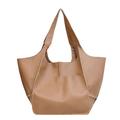 Men's Women's Handbag Shoulder Bag PU Leather Party Shopping Anti-Slip Large Capacity Durable Solid Color Leopard dark brown Leopard Black