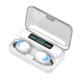 TWS True Wireless Earbuds Bluetooth Hifi Stereo Touch Control Earphone With Magnetic Switch Large Capcity Charging Box Power Bank LED Digital Display Headset For Sport Fitness Music