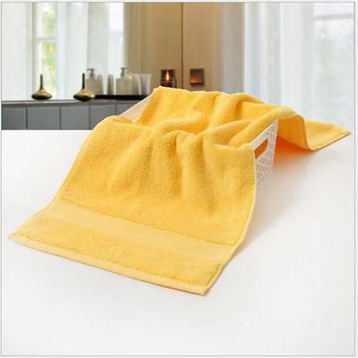 100% Cotton Soft And Absorbent Solid Color Hand Towel Or Face Towel For Home Bathroom
