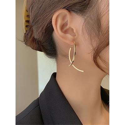 1 Pair Earrings For Women's Birthday Party Evening Gift Alloy Classic Fashion