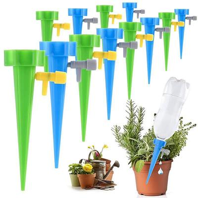 10pcs Watering Spikes Auto Drip Irrigation Watering System Dripper Spike Kits Garden Household Plant Flower Automatic Waterer Tools