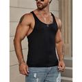 Men's Tank Top Vest Top Undershirt Sleeveless Shirt Wife beater Shirt Plain Crew Neck Outdoor Going out Sleeveless Clothing Apparel Fashion Designer Muscle