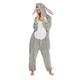 Teenager Adults' Kigurumi Pajamas Nightwear Camouflage Rabbit Bunny Animal Onesie Pajamas Flannelette Cosplay For Men and Women Christmas Animal Sleepwear Cartoon Festival / Holiday Costumes