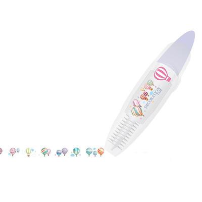 Novelty Cute Cartoon Correction Tape Pen Kawaii Stationery Masking Tape School Supplies DIY Scrapbooking Stickers Diary Decor Tape(Multi-Color)