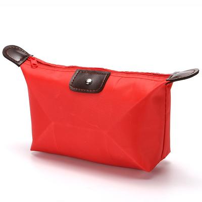 Women's Handbag Makeup Bag Cosmetic Bag Hobo Bag Nylon Party Office Travel Zipper Large Capacity Waterproof Lightweight Striped Black / White Watermelon Red Black