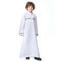 Arabic Clothes Kids Jubba Thobe Islamic Clothing Children Abaya Saudi Arabia Dubai Eid for Boys Muslim Dress Kaftan Jubba Robes For Ramadan