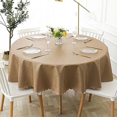 Round Table Cloth Vinyl Tablecloth Wipe Clean Spring Tablecloth Oilcloth Farmhouse Outdoor Picnic Cloth Table Cover For Wedding Dining