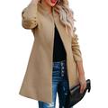 Women's Blazer Open Front Formal Business Office Blazer Suit Spring Jacket Casual Daily Wear with Pockets