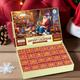 Advent Calendar 2023 Christmas Jigsaw Puzzles,24 Days Surprise Christmas Countdown Calendars for Kids Adults,24 Boxes 1008 Pieces Santa Claus Jigsaw Puzzles for Boys Girls,Great Stocking Stuffer Xmas