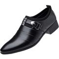 2022 New Leather Shoes Men's Business Formal Shoes Men's Shoes Large Size Pointed Toe Casual Shoes