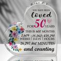 Birthday Gifts for Family, Anniversary Presents Idea for Women Mom Wife Grandma Turning Acrylic Heart Keepsake You Have Been Loved