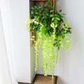 Artificial Flower 1Pc Branch Modern Contemporary Eternal Wall Flower Simulation Wisteria Flower Factory Direct Bean Flower Wall Hanging Wedding Arch Decoration 110cm/43