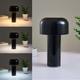 Table Lamp Portable Italian Mushroom Wireless Touch Rechargeable Night Lamp USB Desk Lamp Desktop Decoration Bedroom Night Light