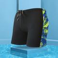 Men's Bathing Suit Board Shorts Swim Shorts Swim Trunks Print Letter Shark 3D Breathable Quick Dry Holiday Beach Swimming Pool Sexy Stretch 2 7 Low Waist Stretchy