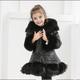 Kids Girls' Faux Fur Coat Solid Color Daily Zipper School Coat Outerwear 2-12 Years Winter Light Blue Black Pink