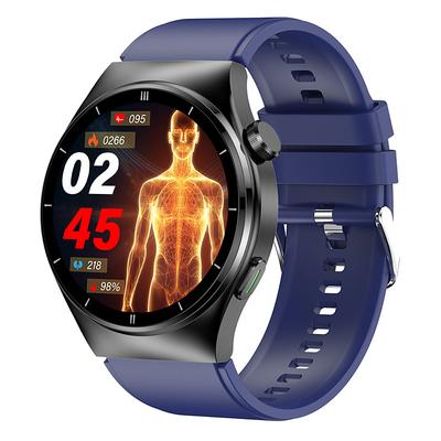 Imosi F320 Laser Physiotherapy Blood Glucose Smart Health Watch Fitness Running Watch Bluetooth Temperature Monitoring Pedometer Compatible with Android iOS Women Men IP67 Waterproof