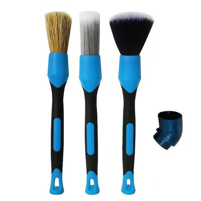 Universal Car Interior Detail Cleaning Brush 4 Styles Elbow Sweeping Tools Dashboard Air Outlet Wheel Rim Washing Brushes