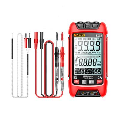 ANENG SZ02 Smart Digital Multimeter Transistor Smart Testers 9999 Counts True RMS Auto Electrical Capacitance Meter Temp Resistance Transistor Testers