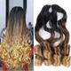6 Pack Pre Stretched Bouncy Braiding Hair 22 Inch Loose Wavy Braiding Hair Pre Streched 75/Pack French Curls Synthetic Hair Extensions T30 22inch 6packsFor Daily Party