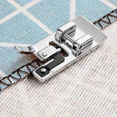 Rolled Hem Foot Tool for Low Shank Snap-On Sewing Machines - Overlock, Overedge, and Overcasting Presser - Perfect for Singer, Brother, and More - Achieve Professional-Looking Hems with Ease