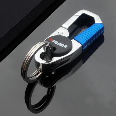 Car Key Chain - Creative High-Grade Metal Alloy Key Ring, Men's Waist Hanging Key Pendant for Car Accessories