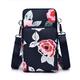 18 Colors Multi-function Mini Mobile Phone Bag 3 Layers Zipper Pockets Coin Purse Key Case Crossbody Sports Bag